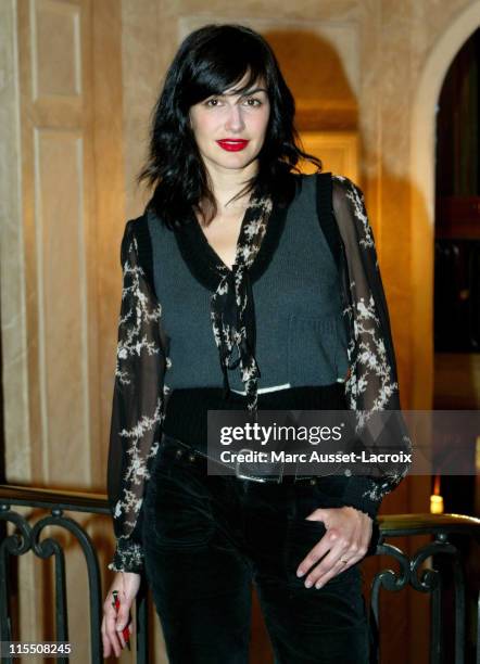 Helena Noguerra during Saint Valentin Awards 2007 at Fouquet's Restaurant in Paris, France.