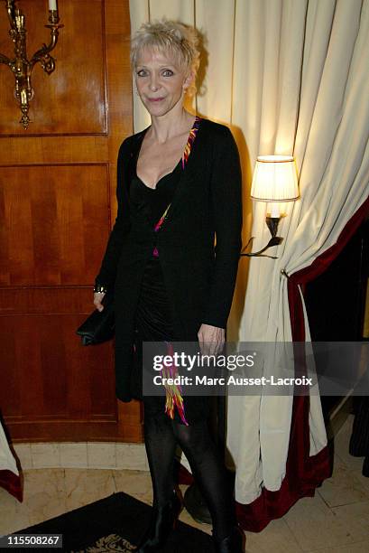 Tonie Marshall during 2007 Cesars Awards - Nomination Dinner at Le Fouquet's in Paris, France.