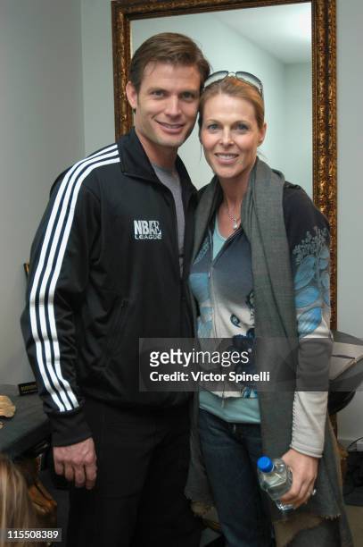 Casper Van Dien and Catherine Oxenberg during TMG Luxury Suite 2007 - Day 2 at Luxe Hotel in Beverly Hills, California, United States.