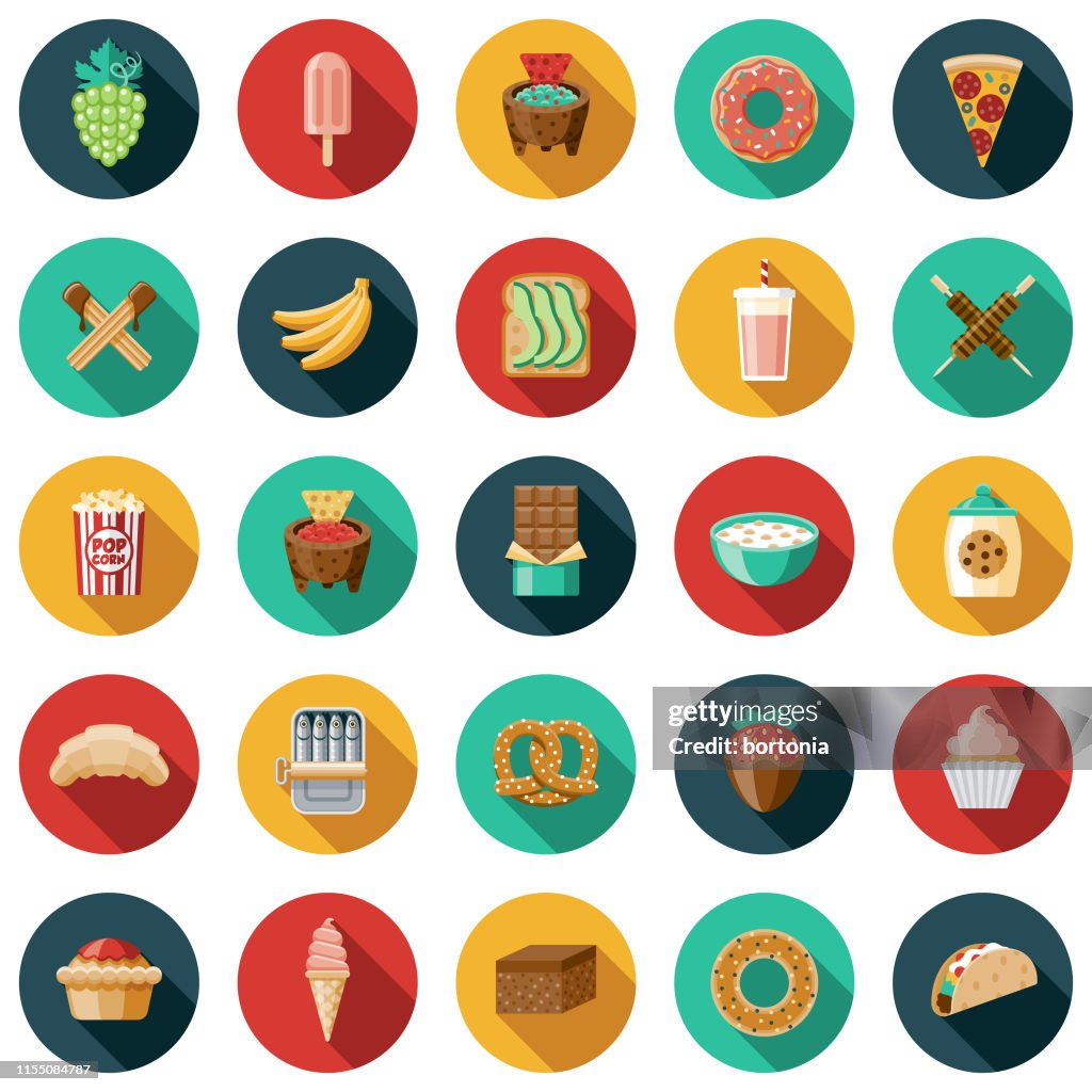 Snacks Icon-Set
