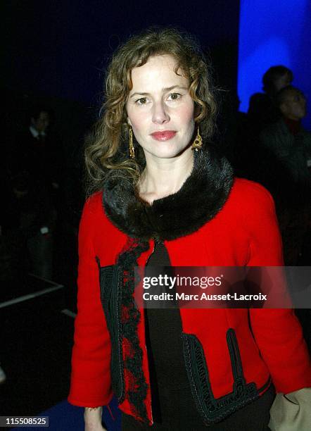 Florence Darel during Paris Fashion Week Fall/Winter 2007 - Christian Lacroix - Front Row at Espace Ephemere Tuileries - Jardin des Tuileries in...