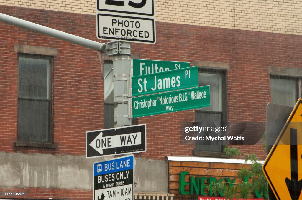 Notorious B.I.G. Honored With Street Naming Ceremony In Brooklyn