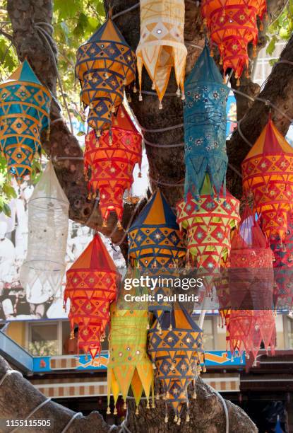 street decoration, kusadasi, turkey - kusadasi stock pictures, royalty-free photos & images