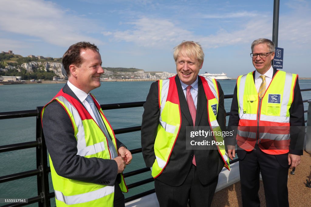 Boris Johnson Campaigns In Kent Ahead Of Maidstone Hustings