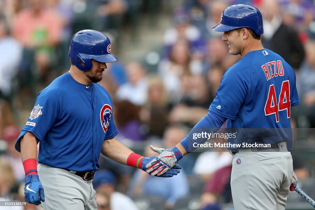 Chicago Cubs v Colorado Rockies