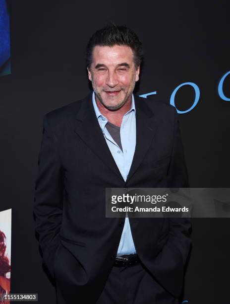 Actor William Baldwin arrives at the LA Special Screening of Amazon's "Too Old To Die Young" at the Vista Theatre on June 10, 2019 in Los Angeles,...