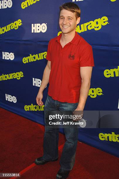 Benjamin McKenzie during "Entourage" 2006 Season Premiere - Red Carpet at Cinerama Dome in Hollywood, California, United States.
