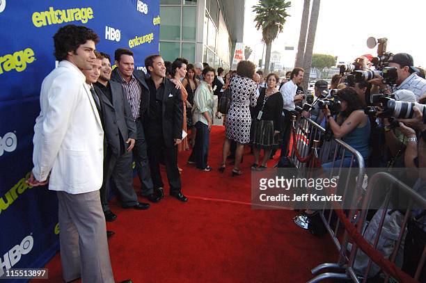 Adrian Grenier, Kevin Connolly, Jerry Ferrara, Kevin Dillon and Jeremy Piven