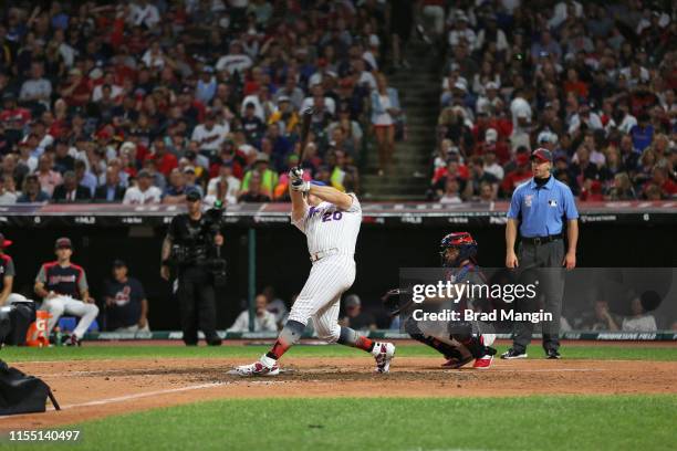 Home Run Derby: New York Mets Pete Alonso in action during All Star Game Monday at Progressive Field. Cleveland, OH 7/8/2019 CREDIT: Brad Mangin