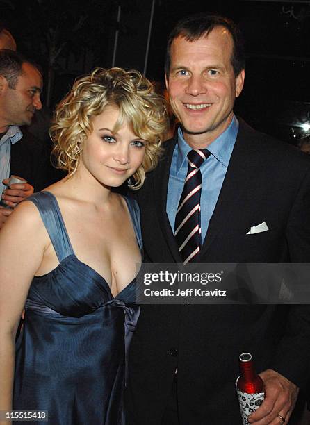 Sarah Jones and Bill Paxton during "Big Love" Season Two Premiere - After Party at Boulevard 3 in Hollywood, California, United States.