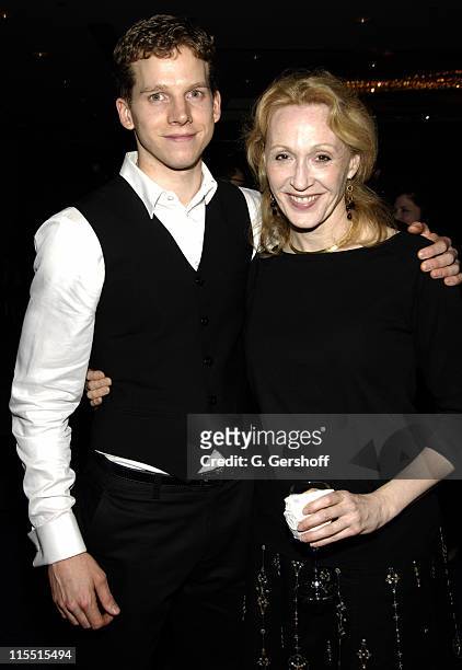 Stark Sands and Jan Maxwell during 61st Annual Tony Awards - The Evening Before... At Hilton New York in New York City, New York, United States.