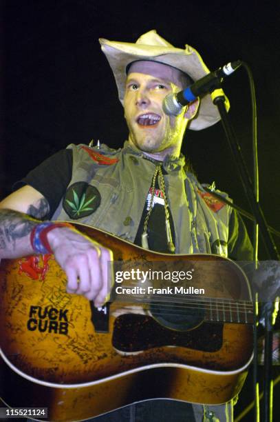 Hank Williams III during Hank Williams III in Concert - Tour Opener - March 30, 2005 at Masquerade in Atlanta, Georgia, United States.