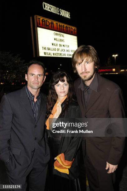 Walton Goggins, Lisa Blount and Ray McKinnon during "Chrystal" Premiere - April 8, 2005 at Tara Theatre in Atlanta, Georgia, United States.