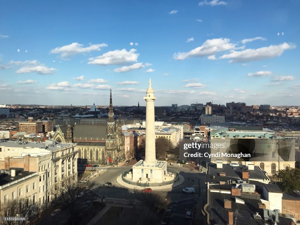 View of Baltimore City