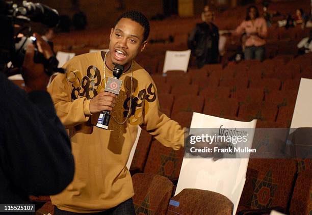 Terrence J of BET's "106 & Park" during 2006 BET Hip-Hop Awards - Rehearsals - Day 1 at Fox Theatre in Atlanta, Georgia, United States.