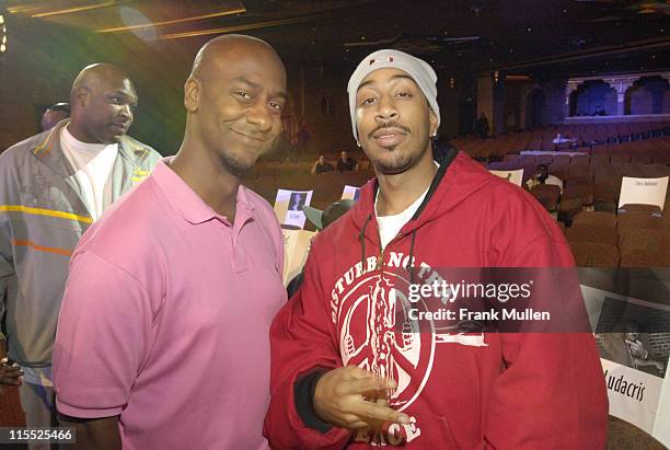 Stephen Hill, EVP of BET entertainment and music programming and Ludacris
