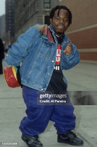 Rapper Bushwick Bill appears on the set of "Who's The Man?"on November 1, 1992 in New York City. .