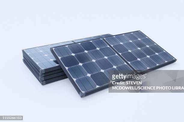solar panels, illustration - tableau de commande photos et images de collection