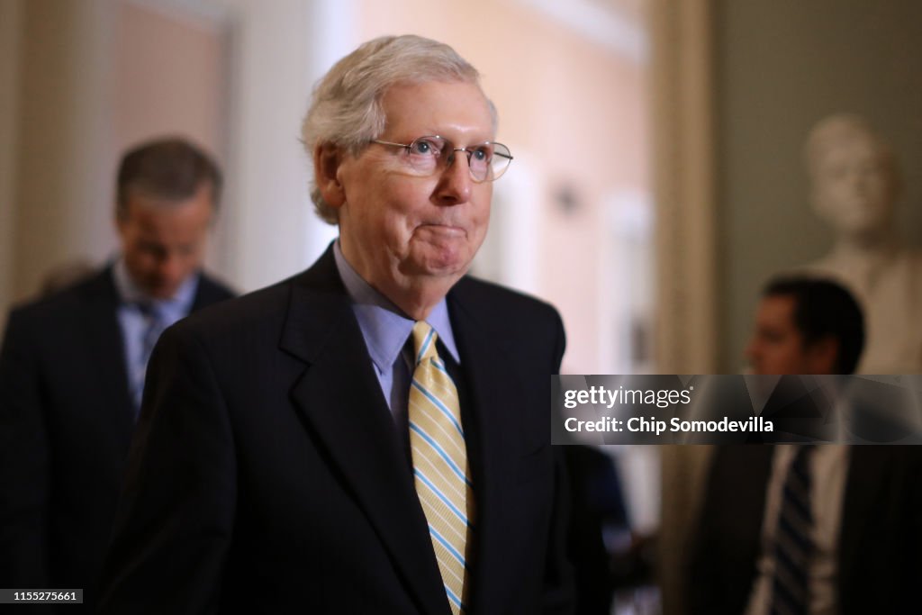 Senate Lawmakers Hold Press Availability After Weekly Policy Luncheons