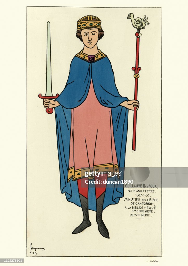 King William II of England