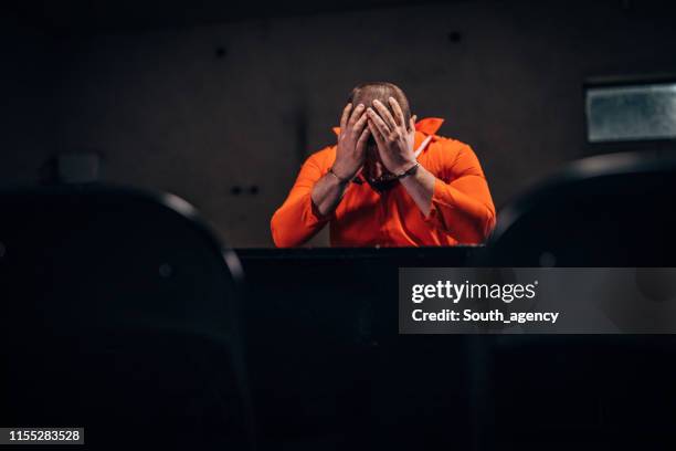 Inmate Images 198 Orange Jump Suit In Prison Cell Stock Photos, High-Res Pictures ...