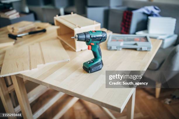 strumento trapano - trapano elettrico foto e immagini stock