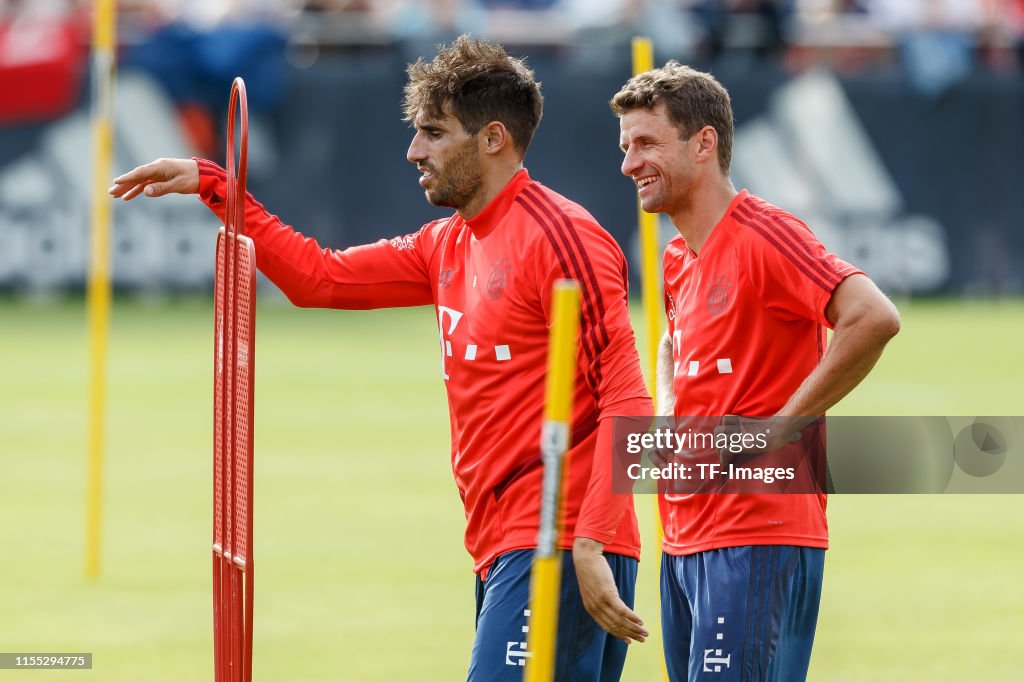 FC Bayern Muenchen Training Session