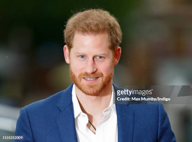 Prince Harry, Duke of Sussex attends the Sentebale Audi Concert at Hampton Court Palace on June 11, 2019 in London, England. The charity Sentebale...