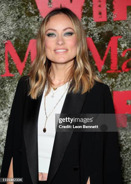 Olivia Wilde attends the InStyle Max Mara Women In Film Celebration at Chateau Marmont on June 11, 2019 in Los Angeles, California.