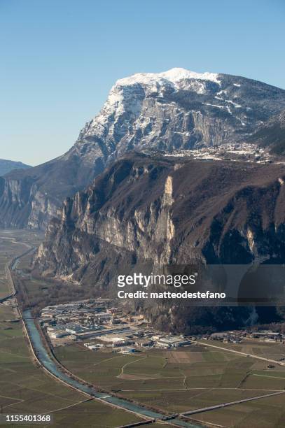 mountain paganella - dolomiti stock pictures, royalty-free photos & images