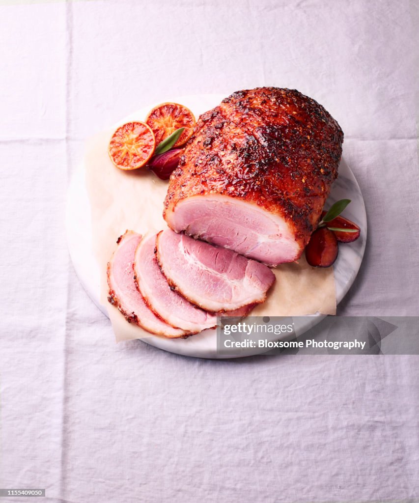 Honey roast ham