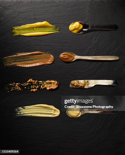 mustard - condiment stock pictures, royalty-free photos & images