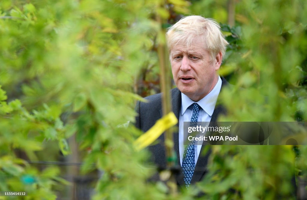 Boris Johnson Holds A Campaign Event Ahead Of Hustings In Colchester
