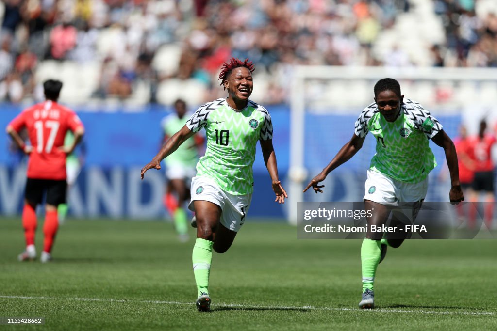 Nigeria v Korea Republic: Group A - 2019 FIFA Women's World Cup France