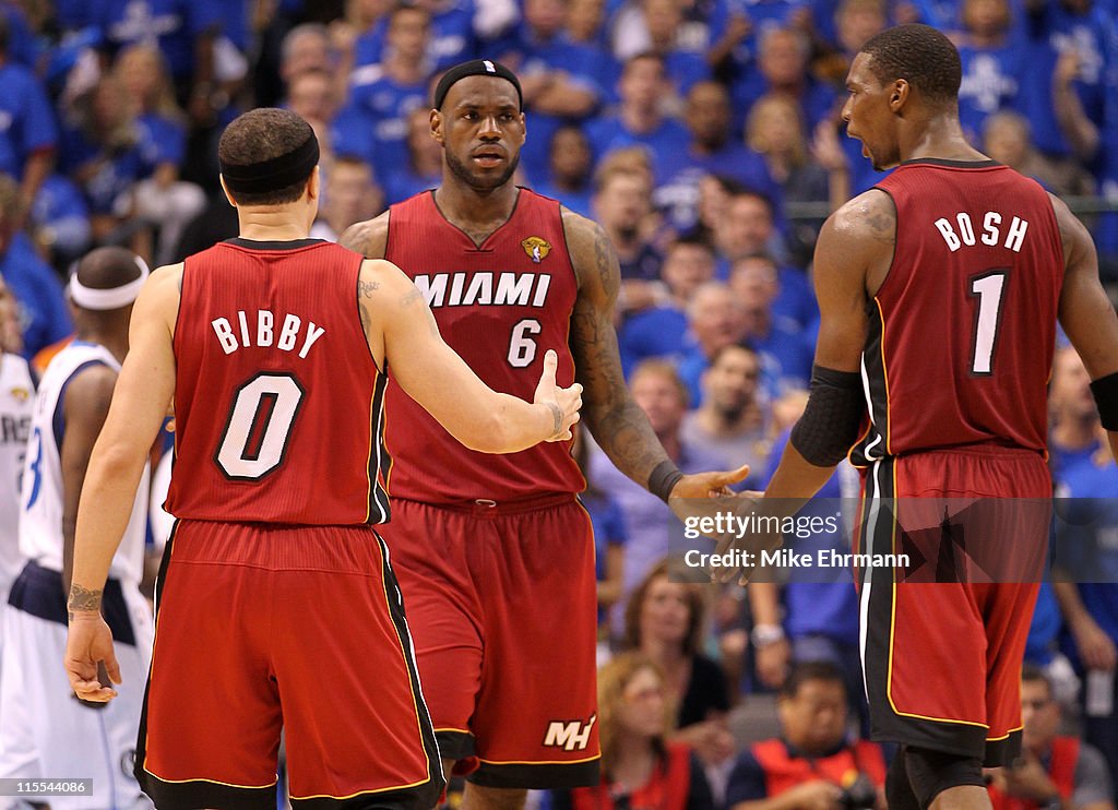 Miami Heat v Dallas Mavericks - Game Four