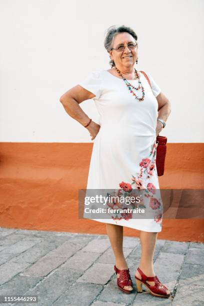 Portrait of a Mexican Senior woman
