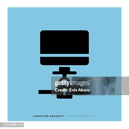 Computer Security Icon Computer Security Icon