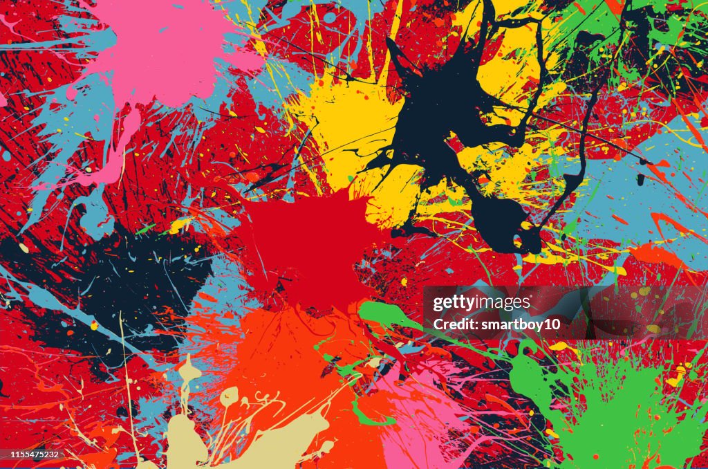 Abstract paint background