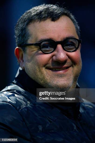 Mino Raiola during the U19 Men match between Holland U19 v Italy U19 at the KNVB Campus on November 9, 2017 in Zeist Netherlands