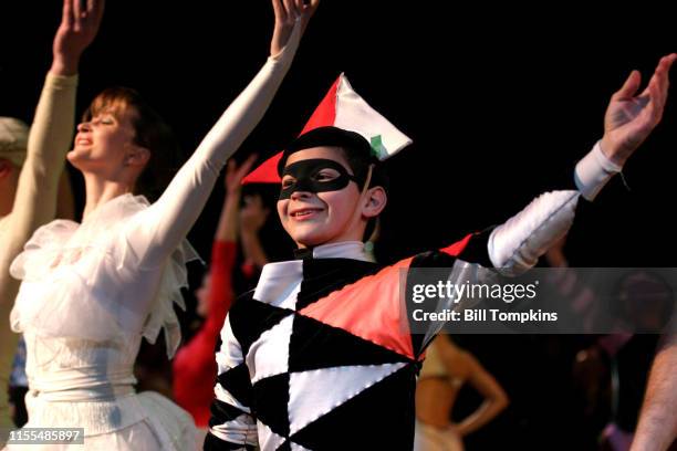 January 5, 2005: MANDATORY CREDIT Bill Tompkins/Getty Images CHRISTIAN ATAYDE STOINEV "nThe son of Big Apple Circus Associate Performance Director...