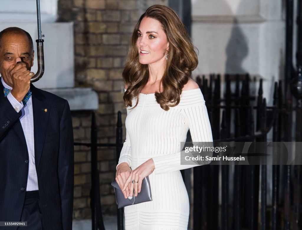 The Duchess of Cambridge Attends Addiction Awareness Week Gala Dinner