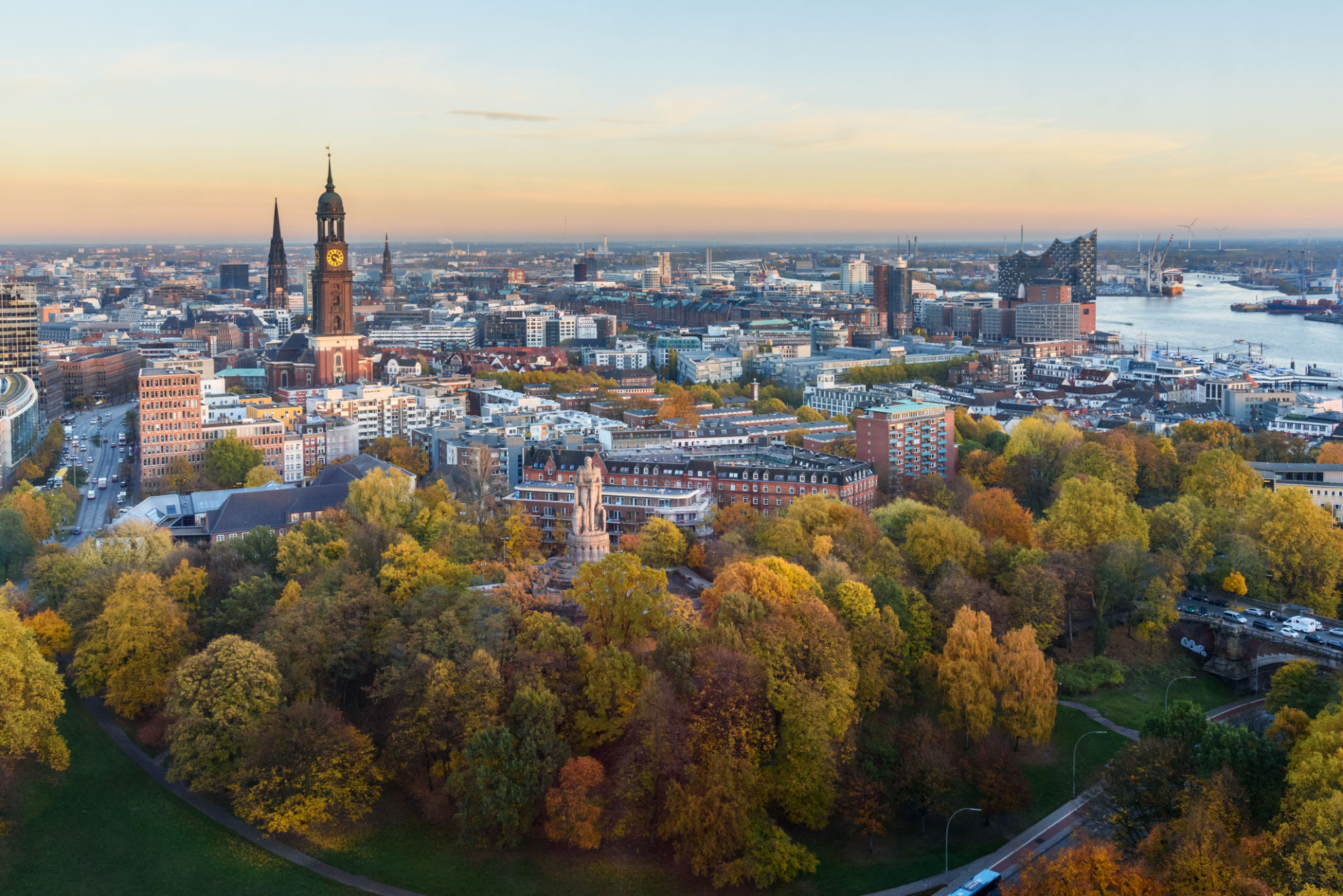 Hamburg skyline