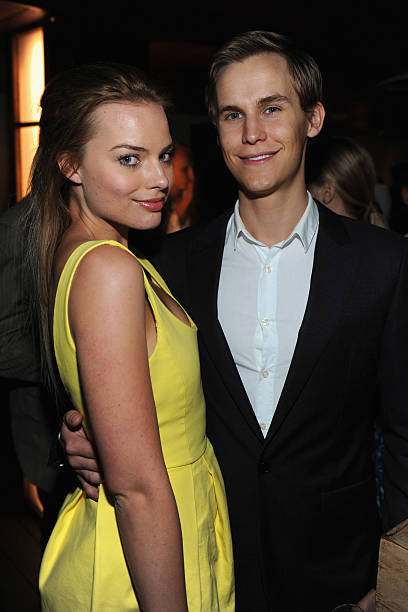 Actors Rhys Wakefield and Margot Robbie attend Australians in Film's 2011 Breakthrough Awards held at the Thompson Hotel on June 7, 2011 in Beverly...