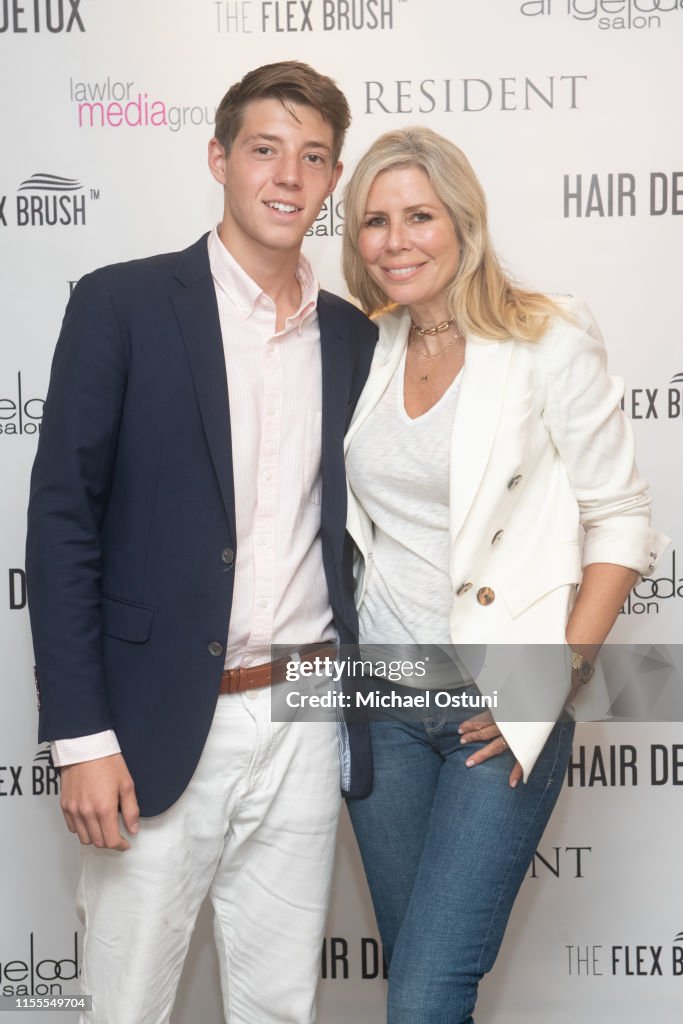 Harrison Dubin and Aviva Drescher attend Resident Magazine Celebrates... News Photo Getty Images
