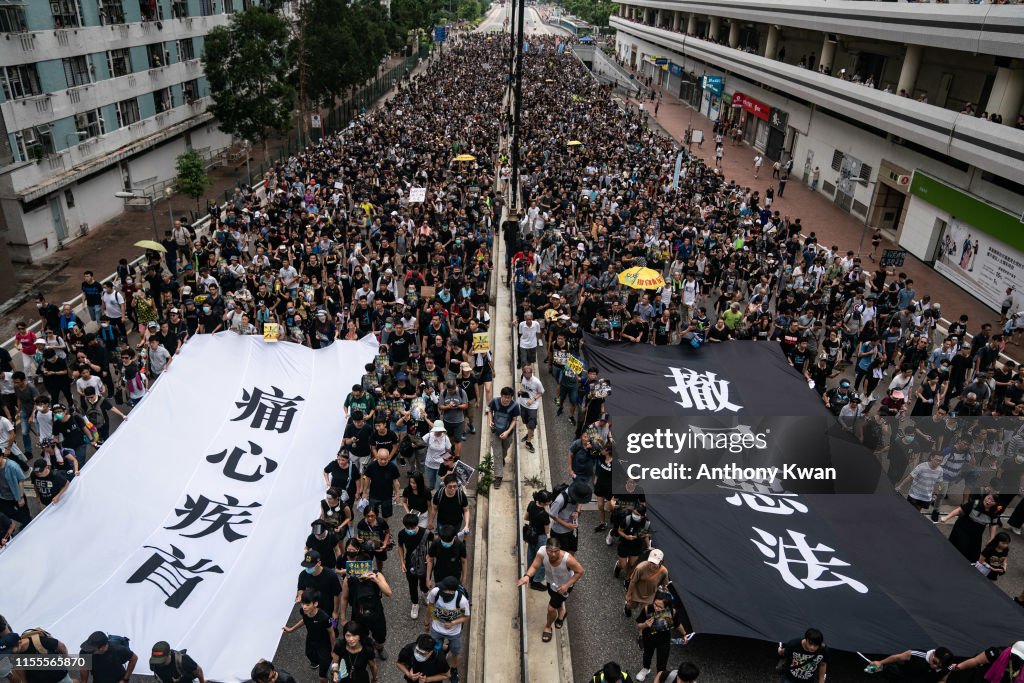 Anti-Extradition Protests In Hong Kong