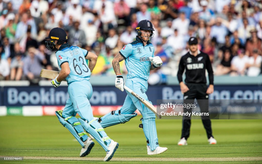 New Zealand v England - ICC Cricket World Cup Final 2019