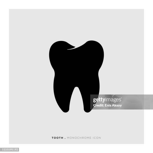 stockillustraties, clipart, cartoons en iconen met tand icoon - tandarts