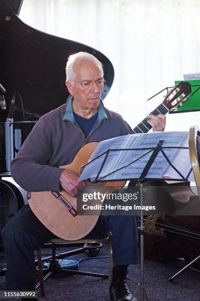 John Williams, Watermill Jazz Club, Dorking, Surrey, UK, 14 May 2019. Artist Brian O'Connor.