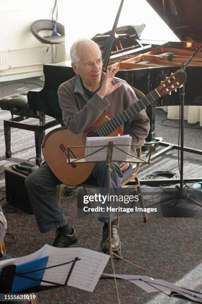 John Williams, Watermill Jazz Club, Dorking, Surrey, UK, 14 May 2019. Artist Brian O'Connor.