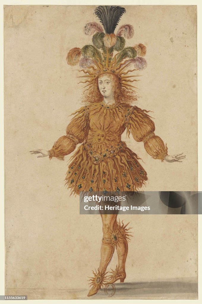 Louis Xiv As Apollo In The Ballet Ballet De La Nuit